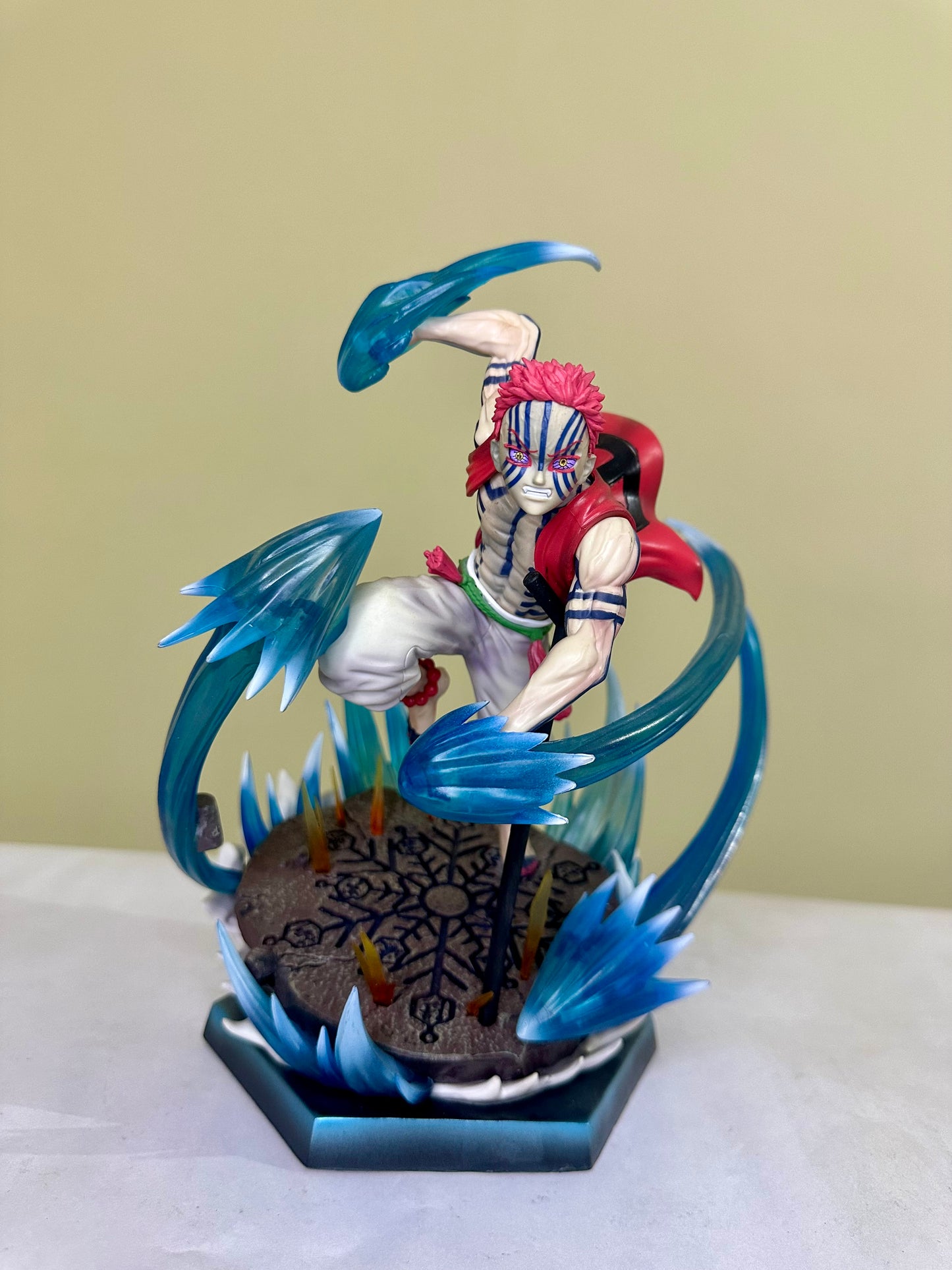 Akaza Upper Moon 3 Action Figure With Light